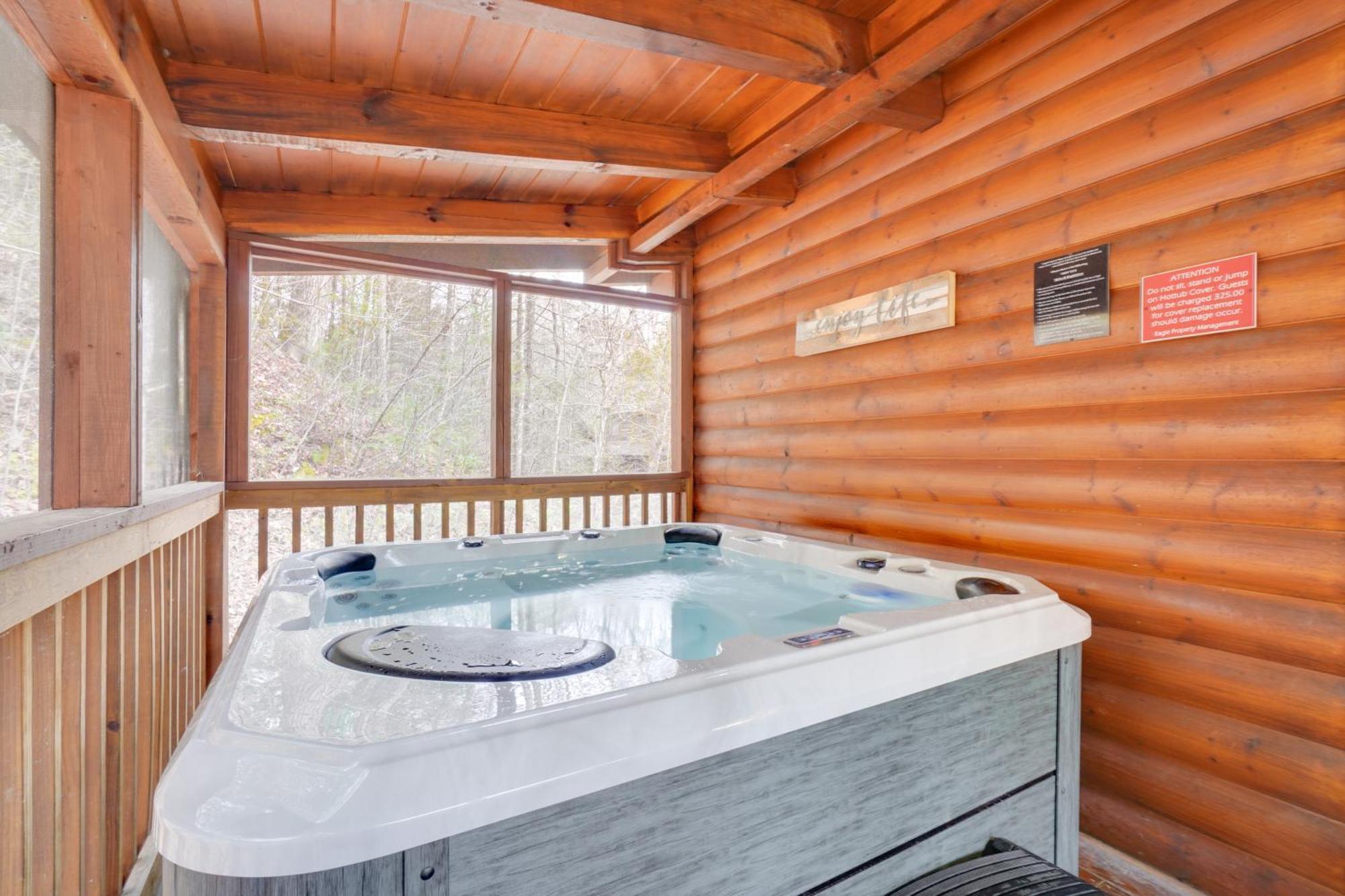Pigeon Forge Vacation Rental With Private Hot Tub! المظهر الخارجي الصورة